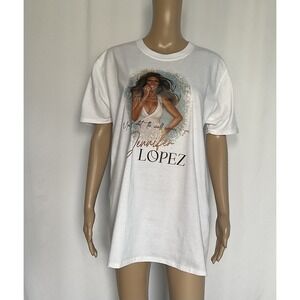 Women's Graphic Tee‎ White Size Large Gildan Soft Style
